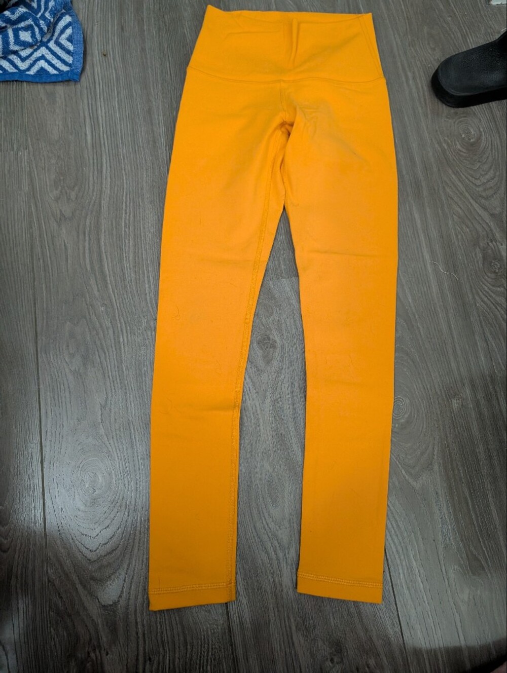 Tangelo Orange TNA Leggings Size Xs Perfect Condition Never Worn